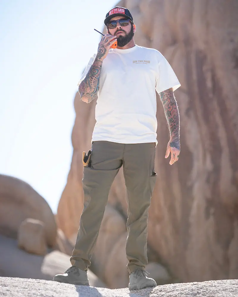 Lancer Taper Fit Pant - Beluga Brown 2