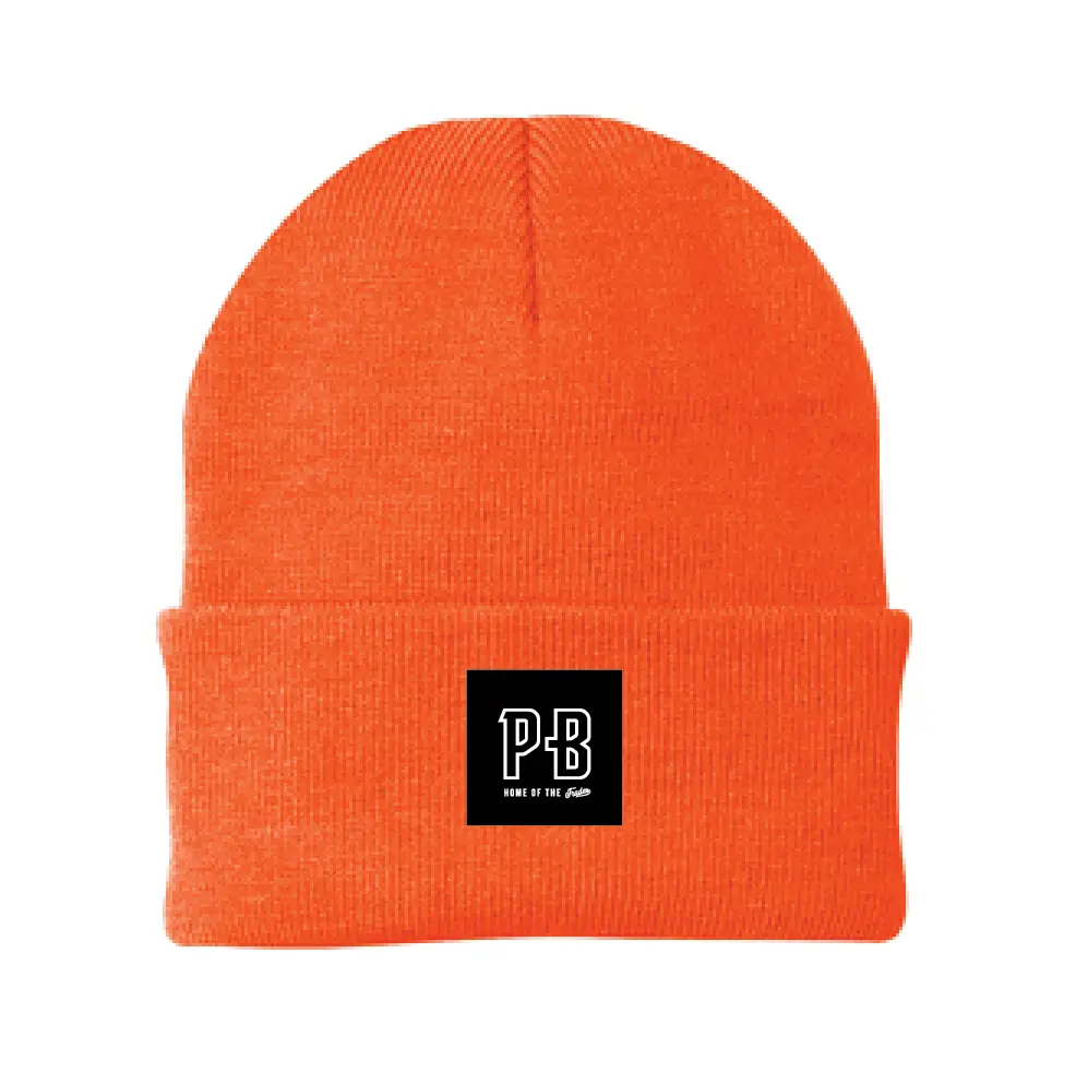Pb Watch Cap, Orange 1