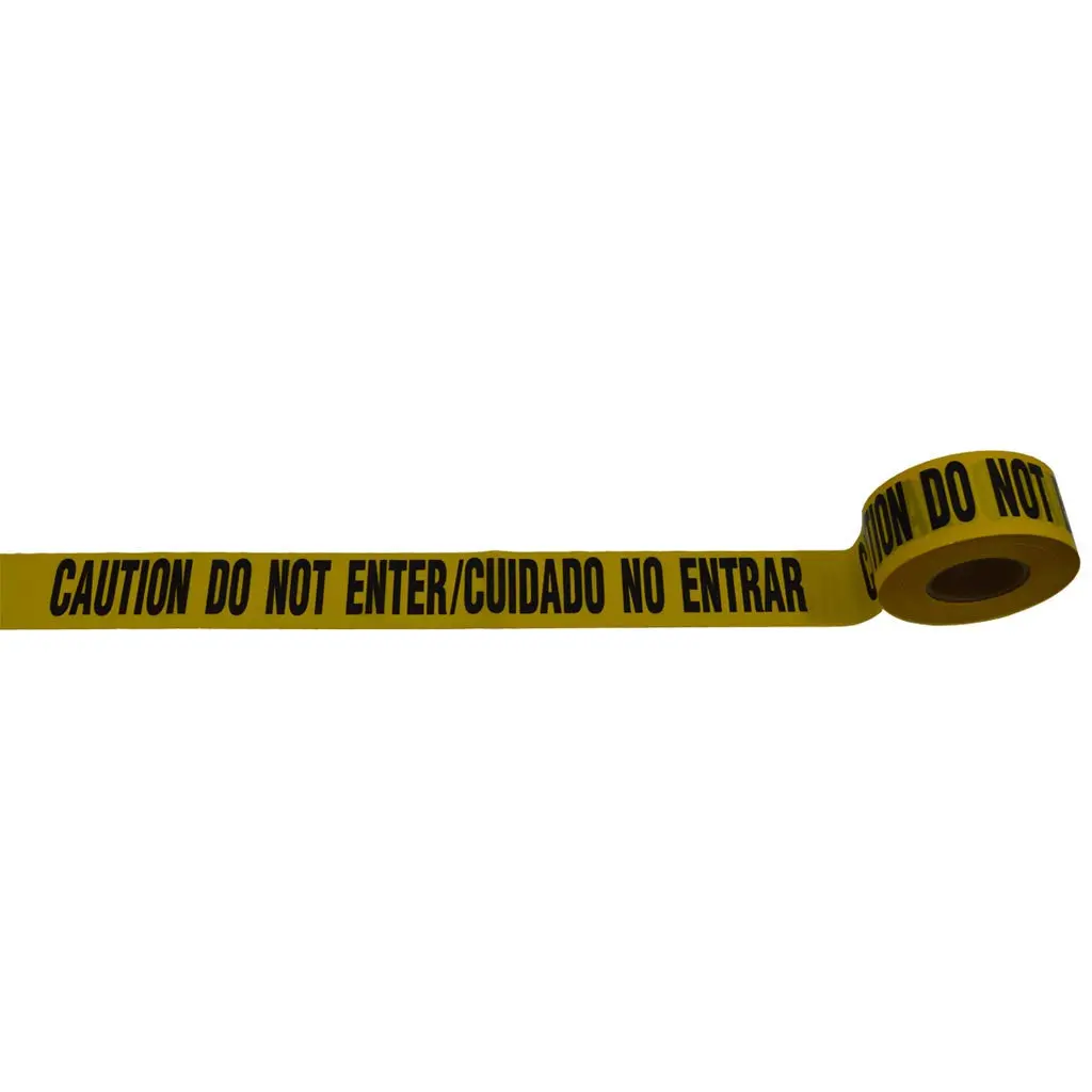 Btbl-Caution Barricade Tape Bilingual Caution Do Not Enter / Cuidado No Entrar 1