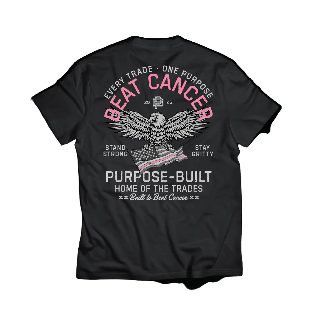 Youth - Built To Beat Cancer, Black 1