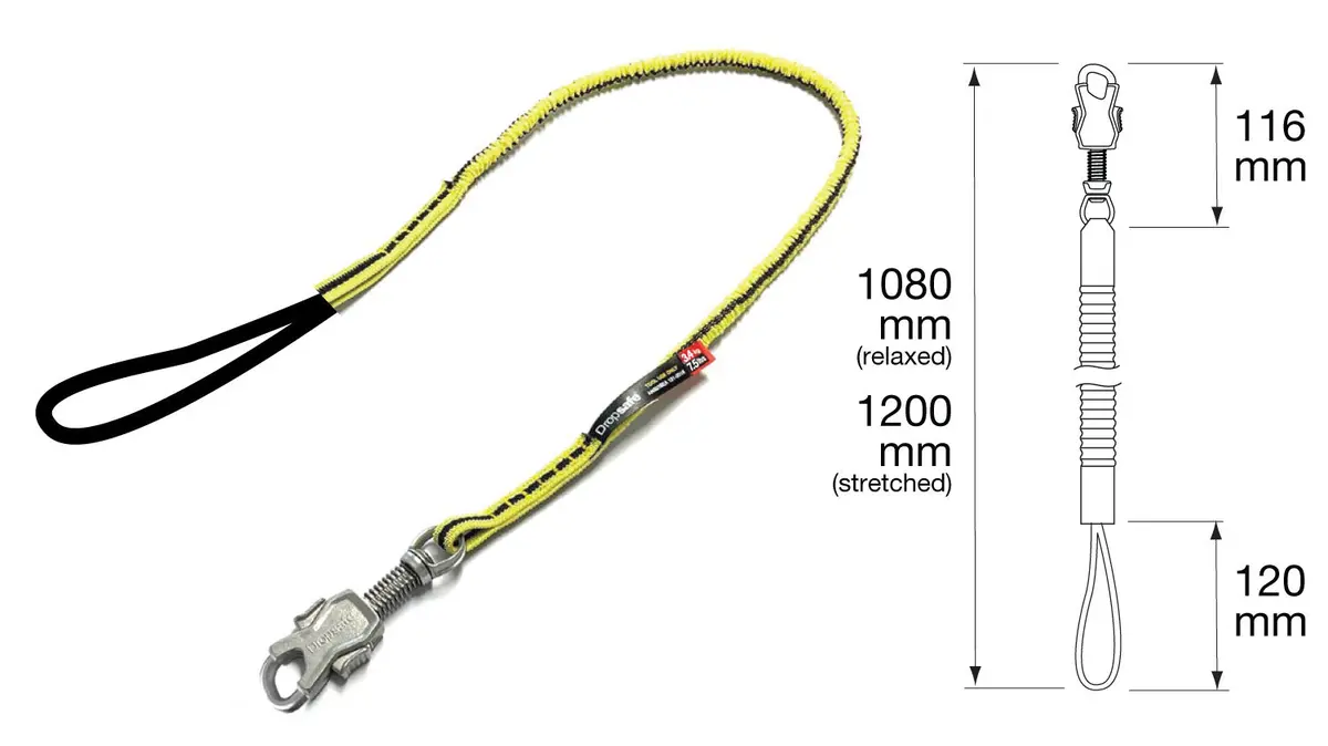 Bungee Tool Lanyard - Cord Loop - 3.4 Kg / 7.5 Lbs 1