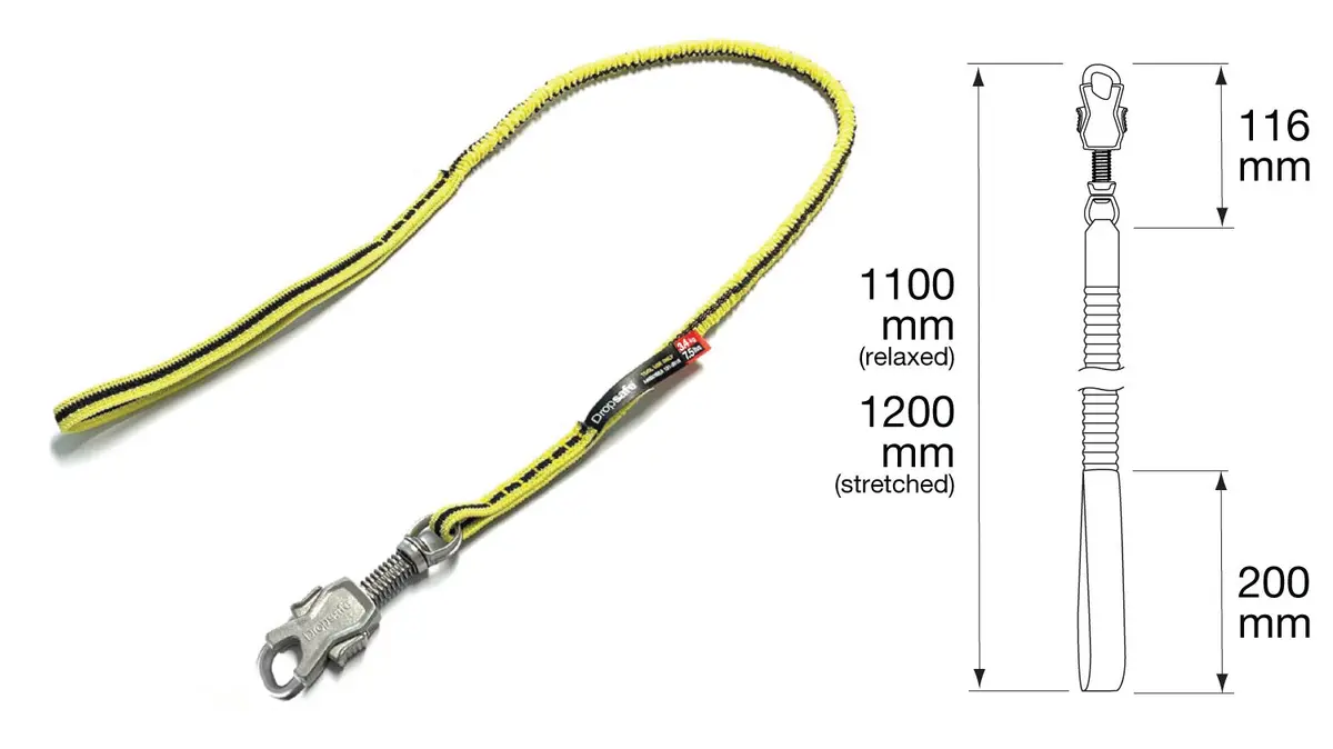 Bungee Tool Lanyard - Webbing Loop - 3.4 Kg / 7.5 Lbs 1