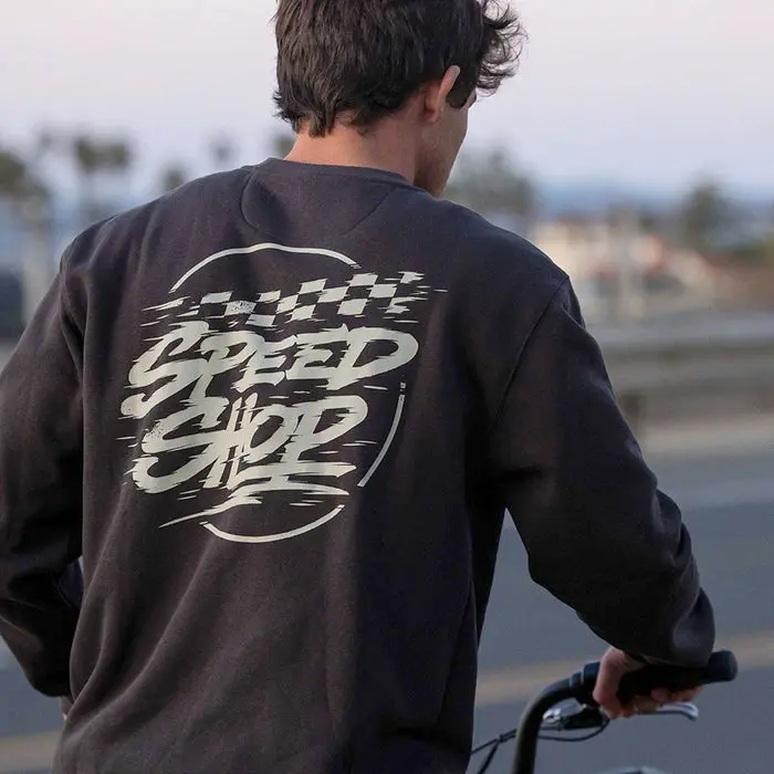 Burner Crew Neck Pullover - Shadow 3