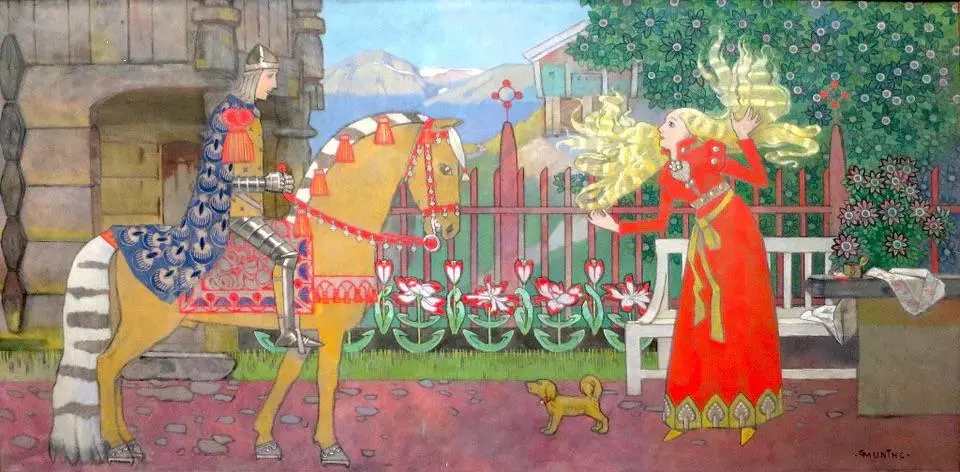 Princess And The Knight Wood Jigsaw 1