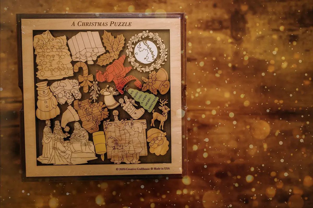 Christmas Picture Frame Puzzle 1