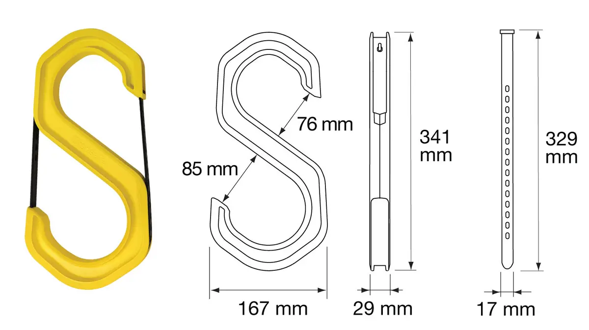 Cable Hook Medium Set, Pack Of 10 1