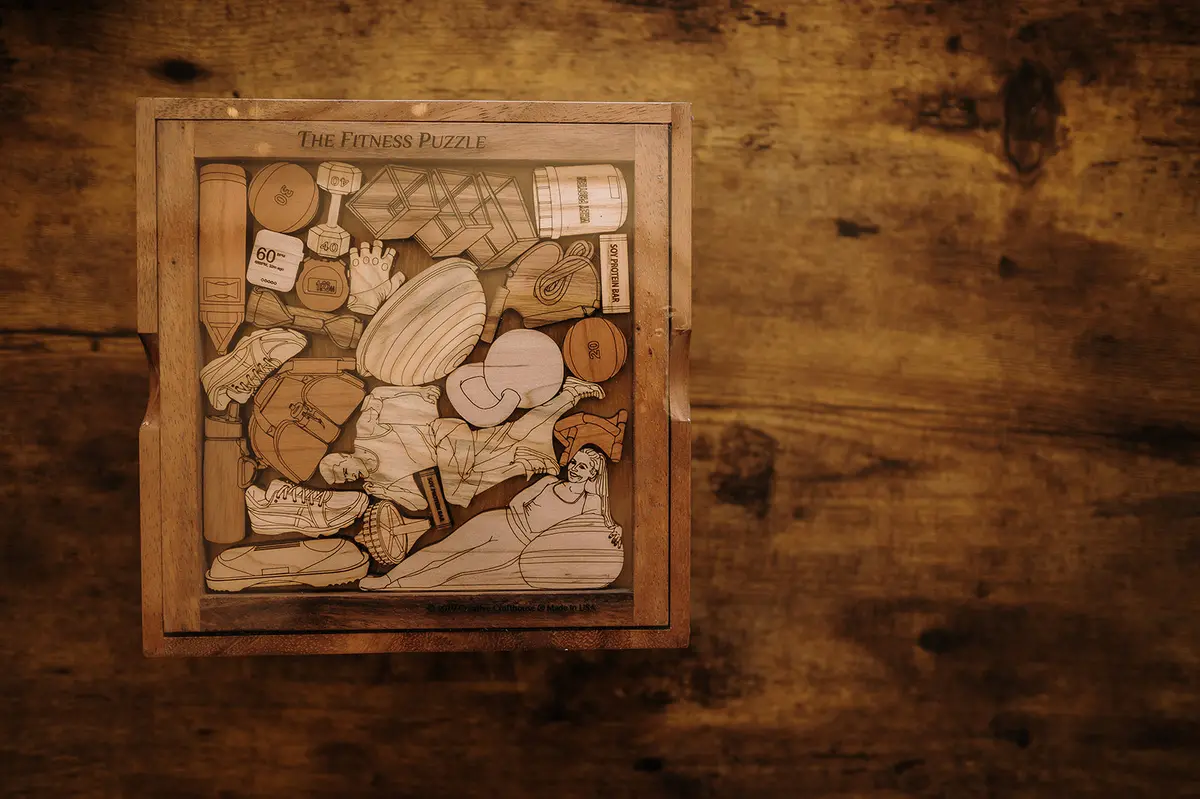 Fitness Workout Picture Frame Puzzle 1