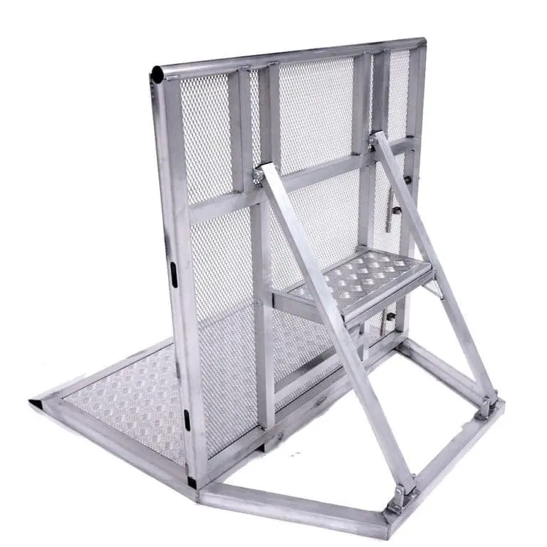 Concert Front-Of-Stage Barrier 4' Ft Aluminum - 122 Lb Csbal4 1