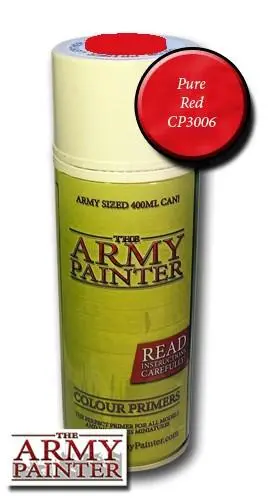 Pure Red Colour Primer Spray 1