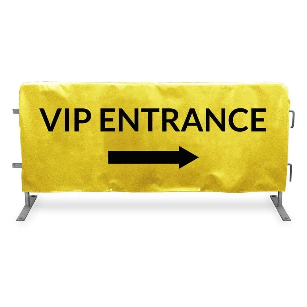 Crowd Barrier Cover 1