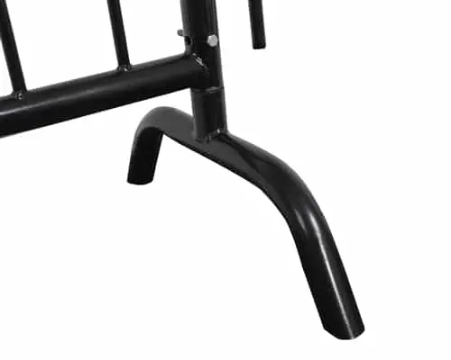 Crowd Control Steel Barricade - Black 2