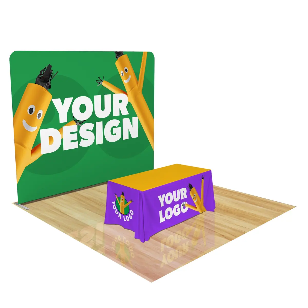 Custom 10Ft Trade Show Display With 2 Banners 5