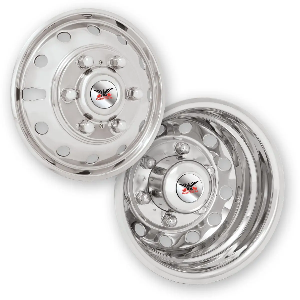 Phoenix Usa Nf14 - (4) Simulateurs 16" Ford Transit 350 6-Ecrous Roue Double(Inst.Pression) 1
