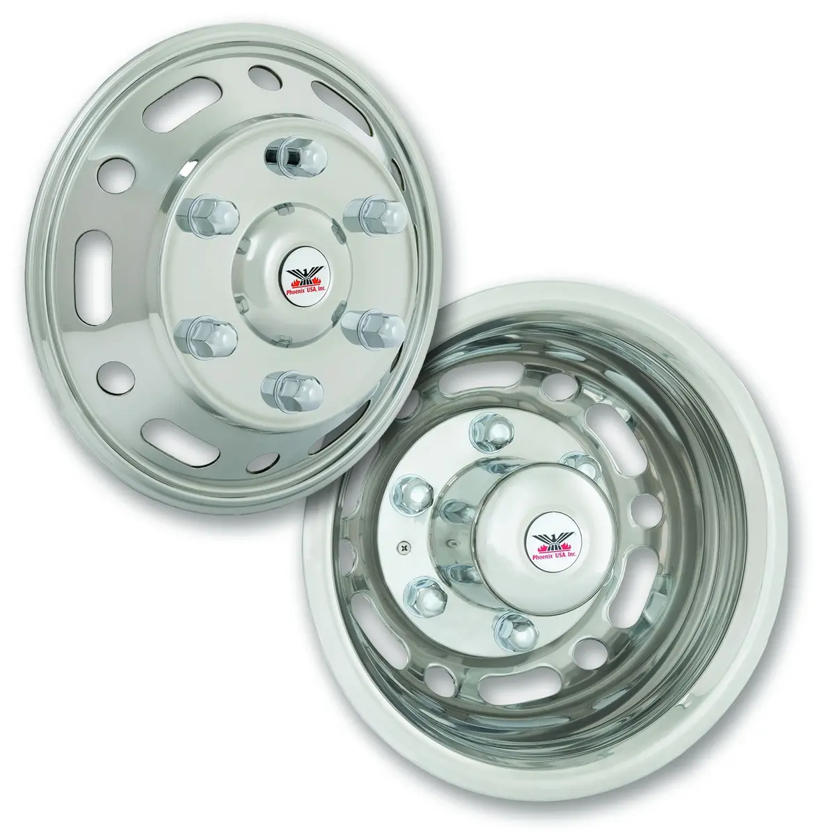 Phoenix Usa Qs16 - (4) Simulateurs 16" Mercedes Sprinter 3500 6-Ecrous Roue Double(Inst.Pression) 1