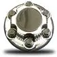 Rtx Lt5129c Jeux De 4 Capuchons Centraux De Rechange - Gm 6 X 139.7 Chrome 1