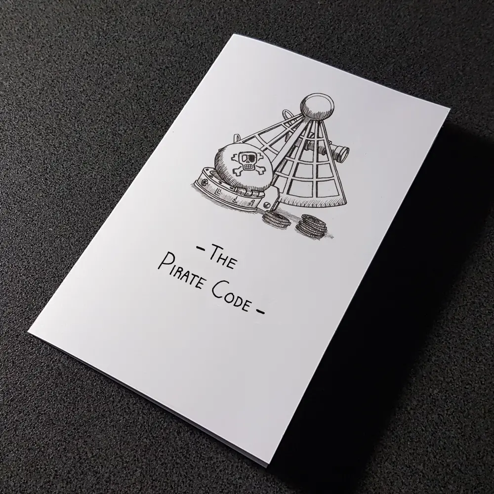 "The Pirate Code" Puzzle Card (Medium) 1