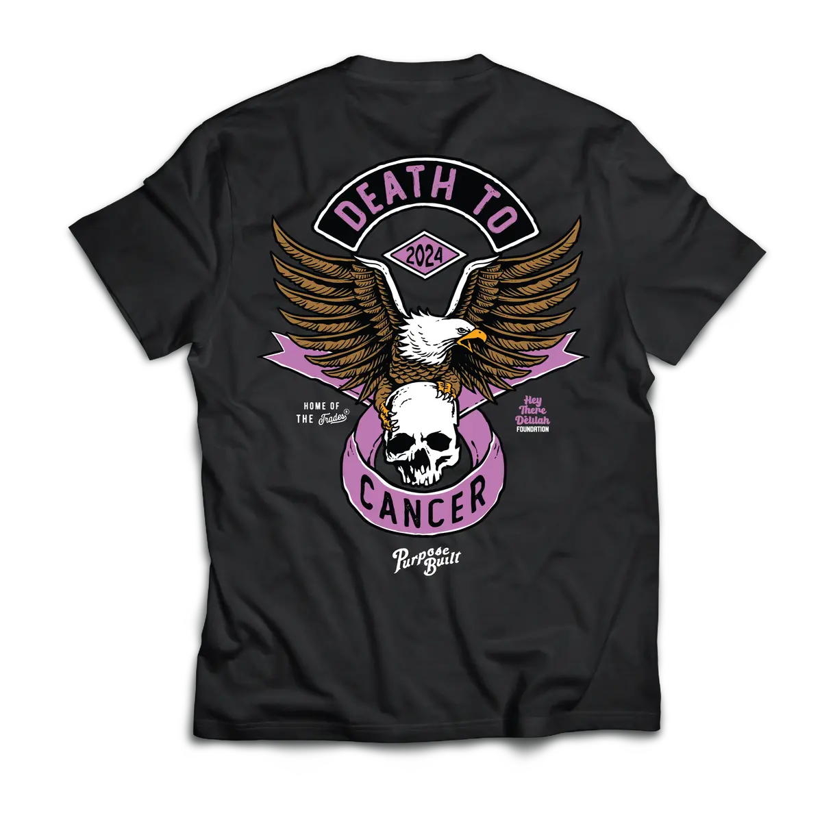 Death To Cancer Tee, Black 1