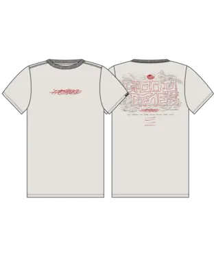 Lagoon Ss Tee - Natural 1