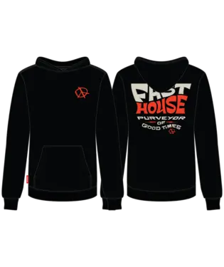 Youth Utopia Hooded Pullover - Black 1
