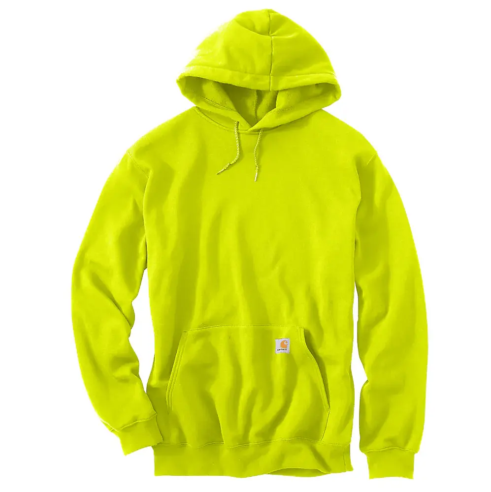 K121 Loose Fit Midweight Hoodie - Brite Lime 1