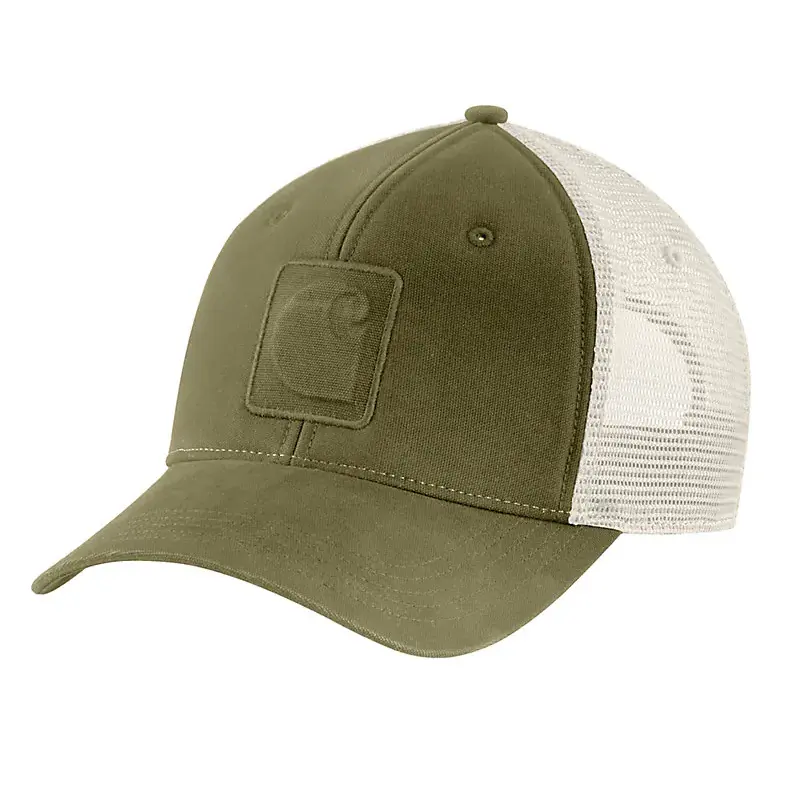 Canvas Logo C Cap - Dark Bronzed Green 1