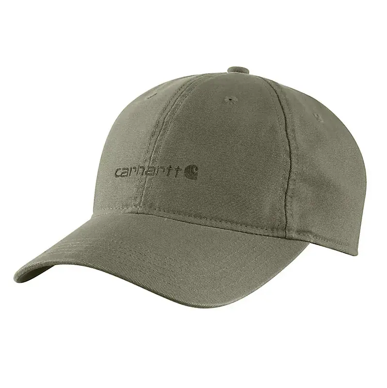 Women's Canvas Embroidered Graphic Cap 1