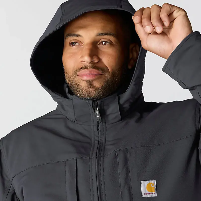 Men's Super Dux® Full Swing® Insulated Tech Jacket - 3 Warmest Rating - Shadow 7
