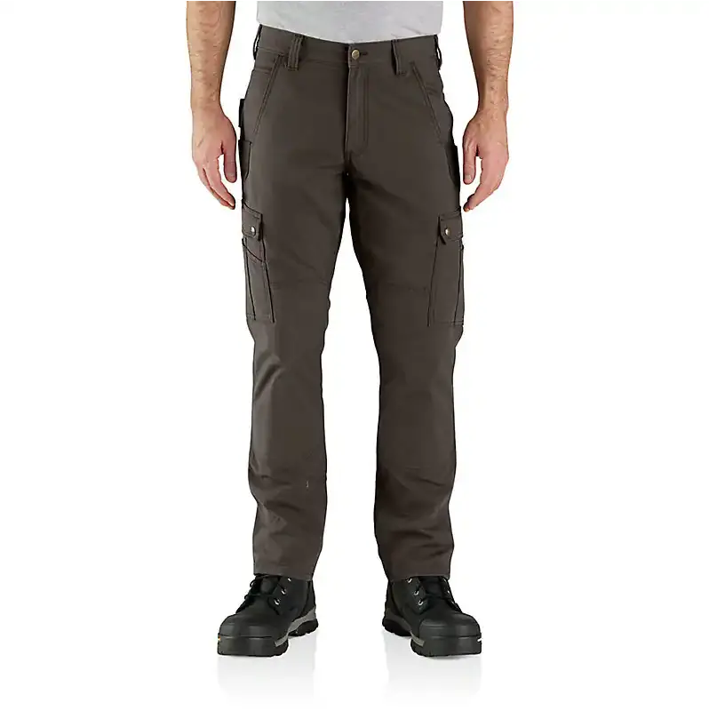Cargo Work Pant - Relaxed Fit - Rugged Flex® - Ripstop - Dark Coffee 1