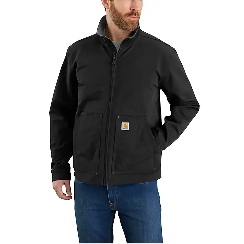 Super Dux™ Relaxed Fit Lightweight Soft Shell Jacket - 1 Warm Rating - Black 1