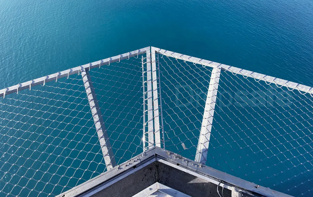 Dropsafe Helideck Perimeter Safety Net 1
