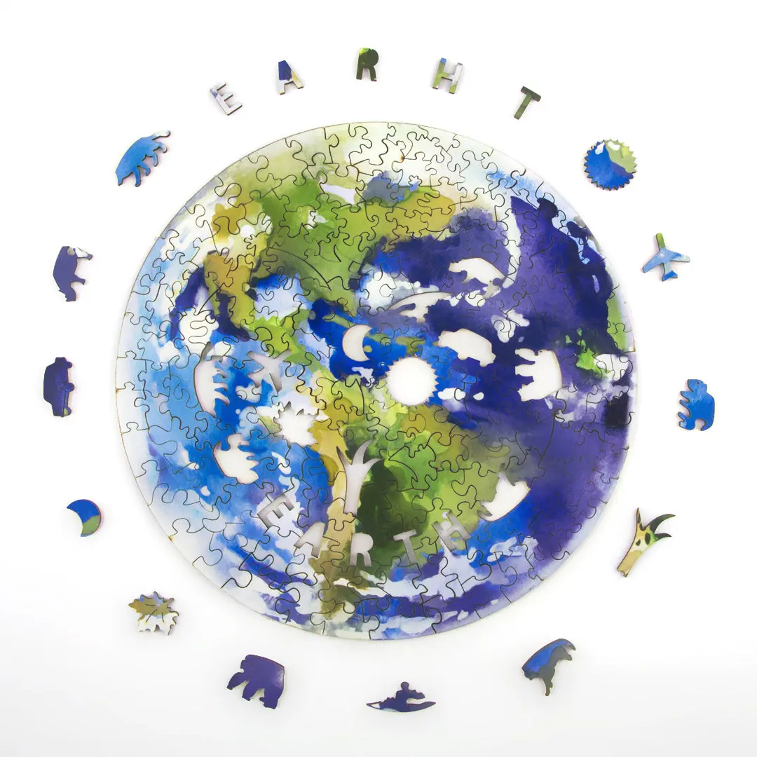 Earth Puzzle - Jigsaw Puzzle Gift Set 2