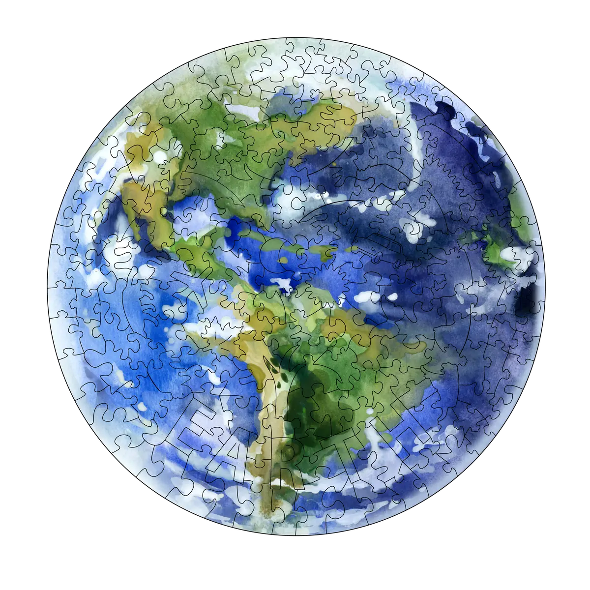 Earth Puzzle - Jigsaw Puzzle Gift Set 1