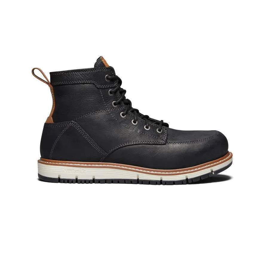 Men's San Jose 6" Boot (Aluminum Toe) - Black/Caramel 1