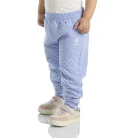 Infant/Toddler Quilted Jersey Logo Sweatpant - Pale Iris 1
