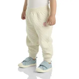 Infant/Toddler Quilted Jersey Logo Sweatpant - Turtledove 1