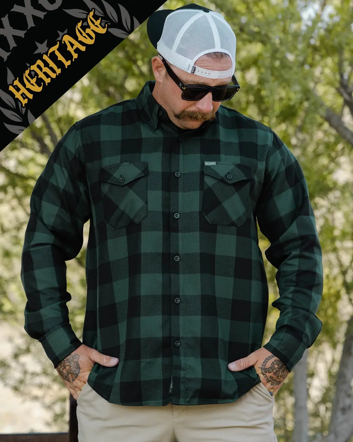 Evergreen Heritage Flannel 1