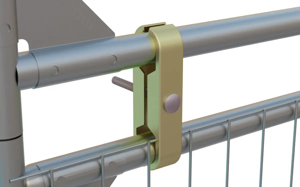 Coupler For Temporarily Fence Height Extension Panel (Hd Gripper) 08551340 1