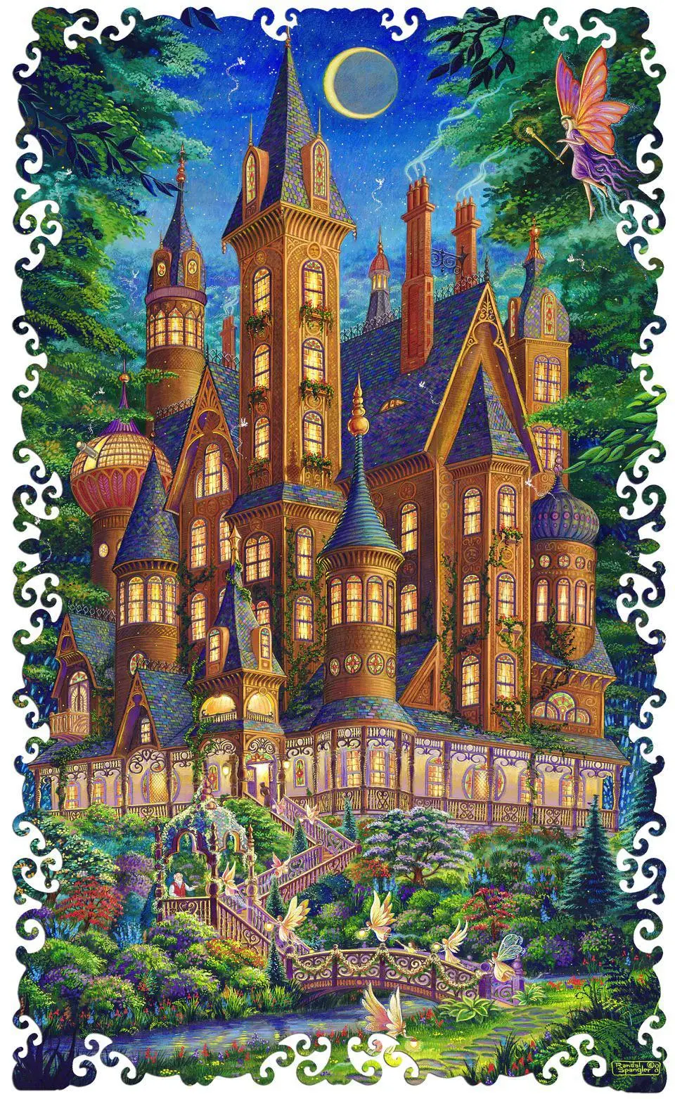 Some Enchanted Evening Wooden Jigsaw Puzzle 1