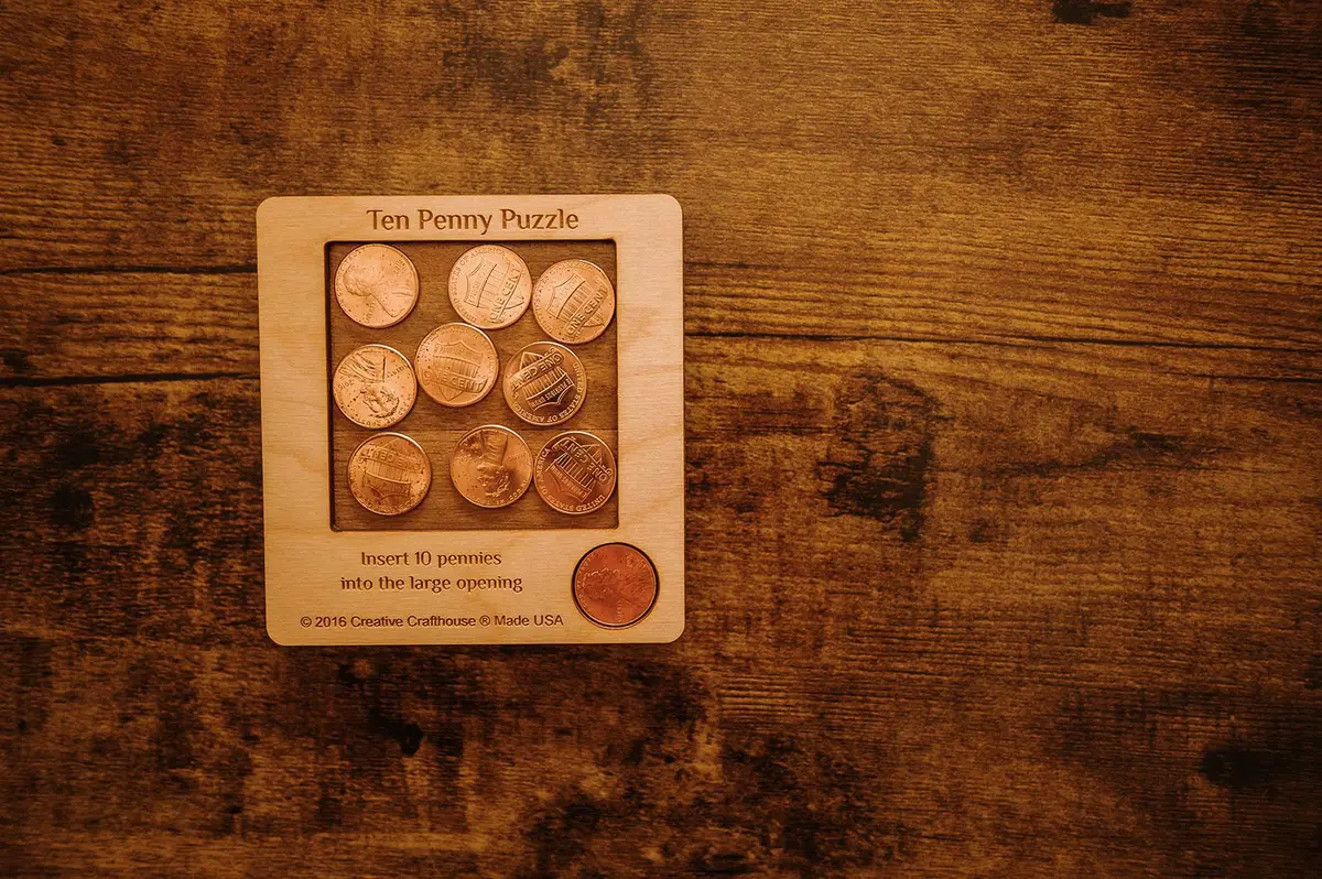10 Penny Puzzle 1
