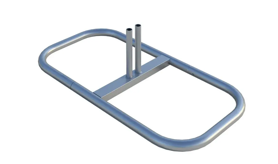 Temp. Construction Fence Leg - Tube Stand 1