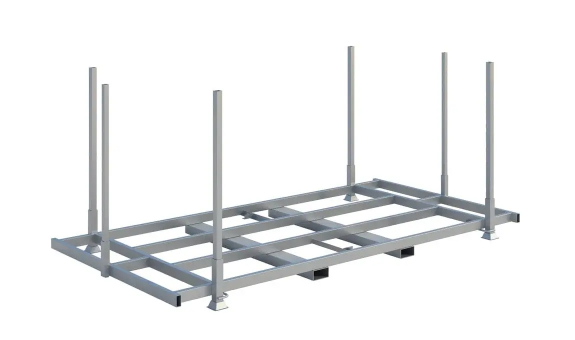 Fence Panel Storage Stillage, Fits 35 X 6' Ft. Panels, Stackable 2