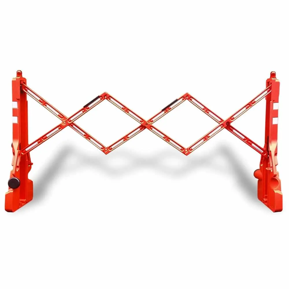 Flexmaster Red 7.5' Ft. Barricade (Plastic) 1