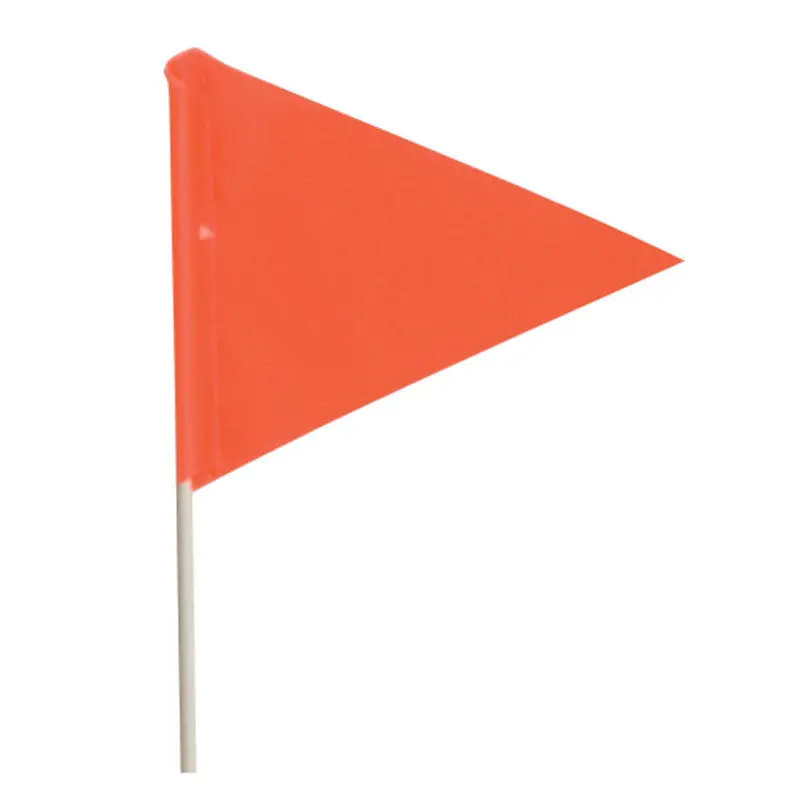 9 X 11 Inch Fluorescent Bicycle Flags With 6 Ft Pole 1