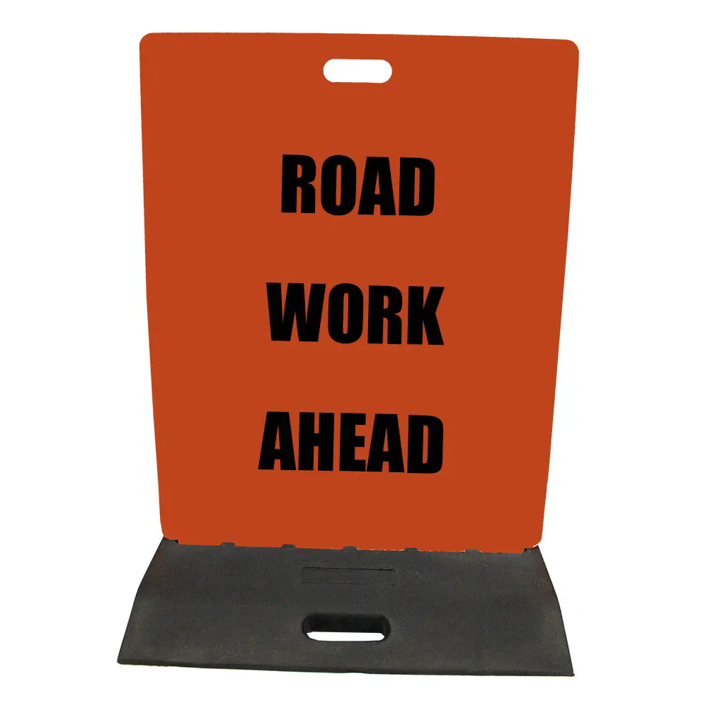 Footpath Signs Heavy Duty Rubber Base Plate For Advertisement 1