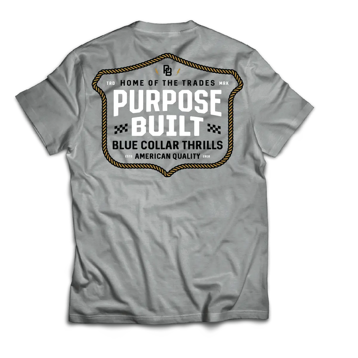For The Thrills Tee, Grey Frost 1