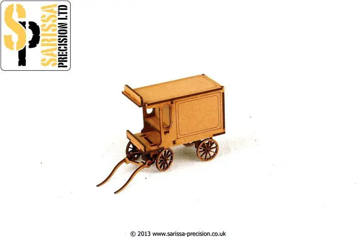 Horse Drawn Delivery Wagon 1