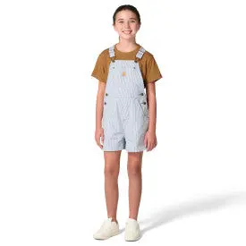 Kids Twill Stripe Shortall - Blue Horizon 1