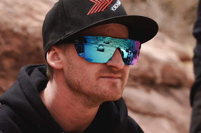 Performance Quatro Matte Black - Galaxy Polarized Lens 2