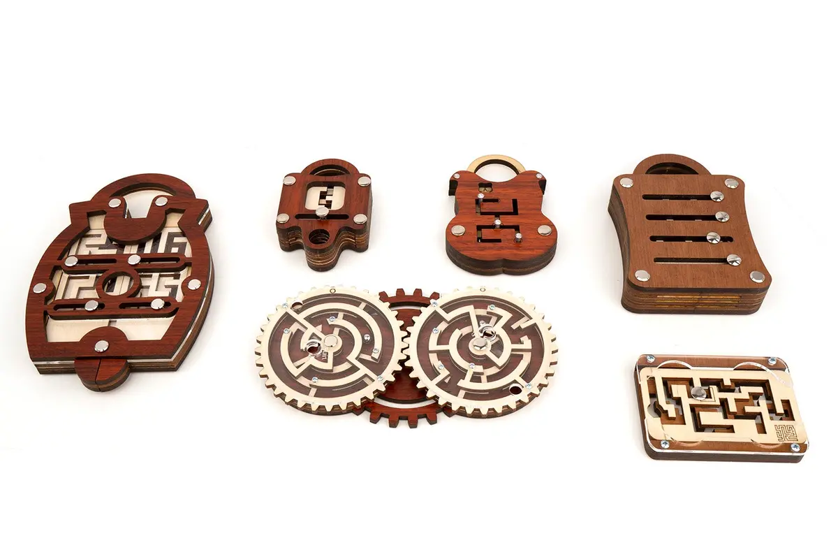 The Genius Puzzle Collection Set 1