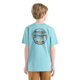 Youth Boys Short-Sleeve Outdoor Pocket T-Shirt - Stillwater 2